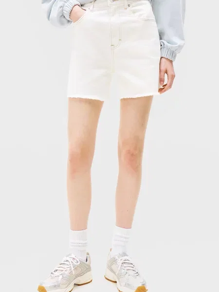 Джинсові шорти Tommy Jeans білі