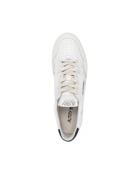 Sneakers Autry Medalist Low Wom White/ Space EUR 40 niebieskie
