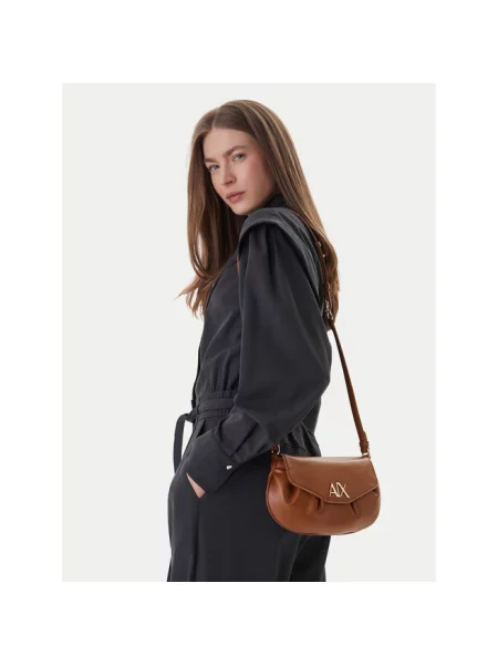 Torebka Armani Exchange brązowa