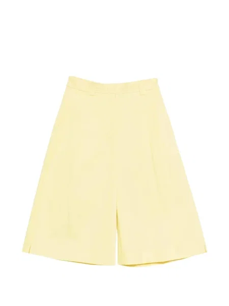 Pantaloni Thelatest evazate galben