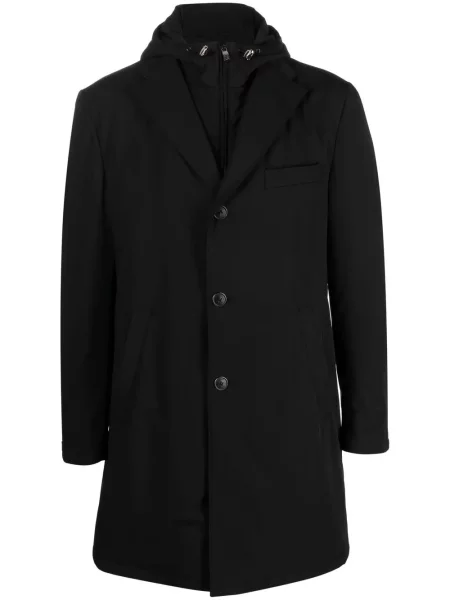 Geacă Corneliani cu glugă negru