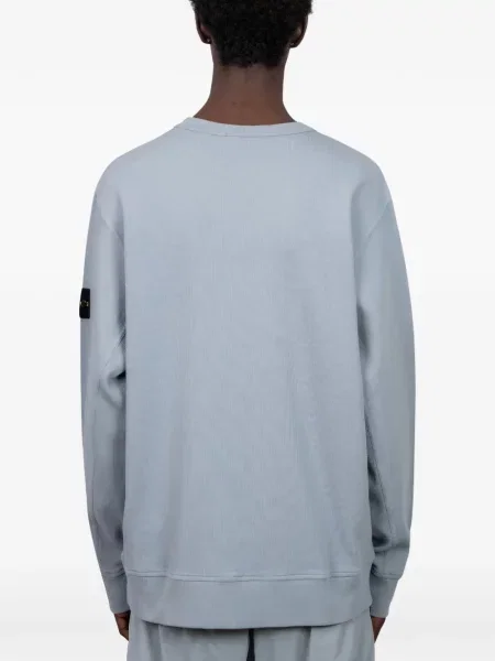 Hanorac Stone Island cu strasuri albastru