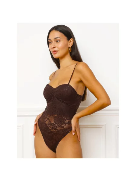 Top La Modeuse smeđa