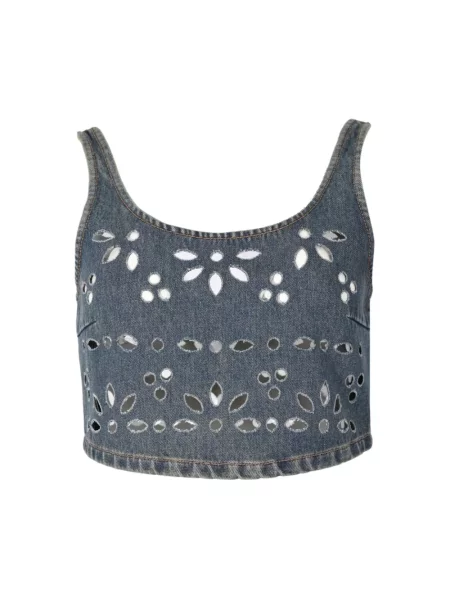 Top Pinko niebieski