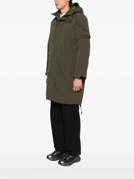Geacă parka Jg1 cu glugă verde