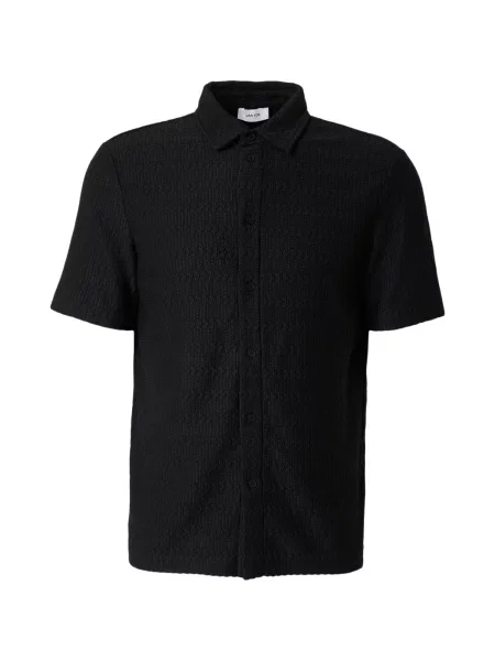 DAN FOX APPAREL Cămașă Christian' negru