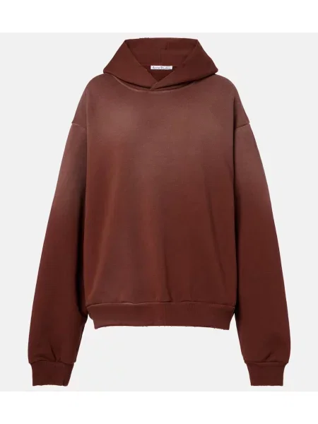 Top Acne Studios polarowy brązowy