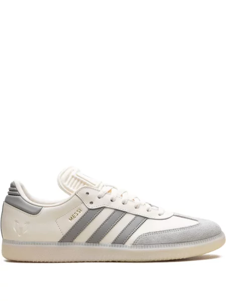 Δερμάτινα sneakers Adidas Samba με λεοπαρ μοτιβο από λουστρίνι λευκό