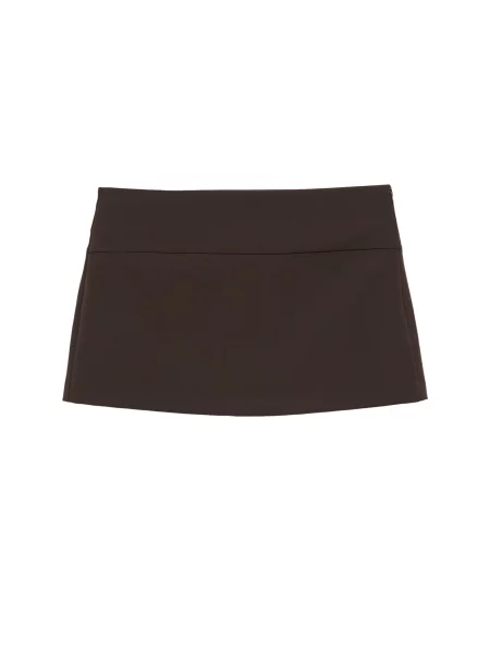 Pull&Bear Fustă închis maro