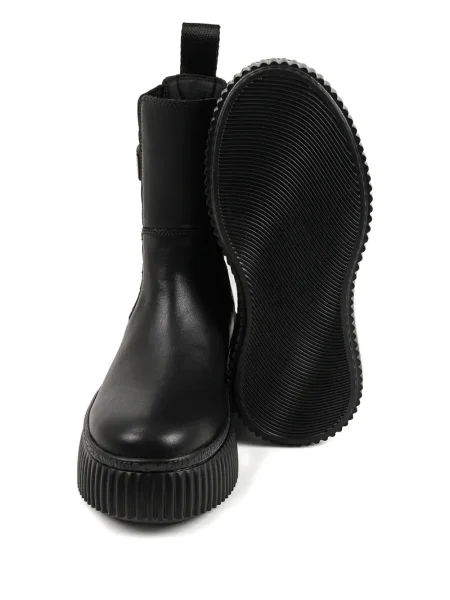 Botine Karl Lagerfeld cu platformă negru