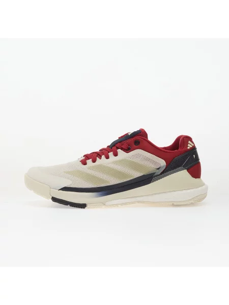 Sneakers adidas Crazyquick Boost Padel Chalk White/ Ice Gold Met./ Team Victory Red EUR 38 alb