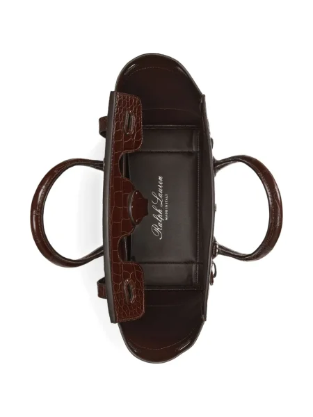 Geantă Ralph Lauren Collection maro