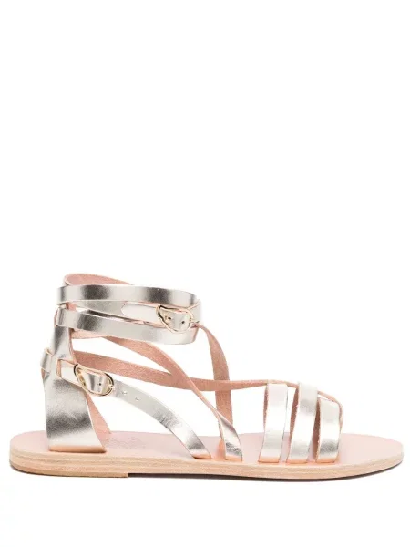 Sandale Ancient Greek Sandals din piele auriu