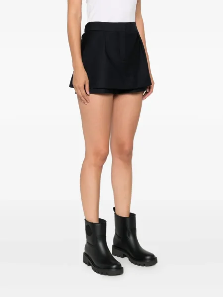 Pantaloni scurți Maje plisate albastru