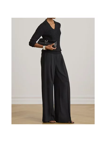 Spodnie Ralph Lauren czarne