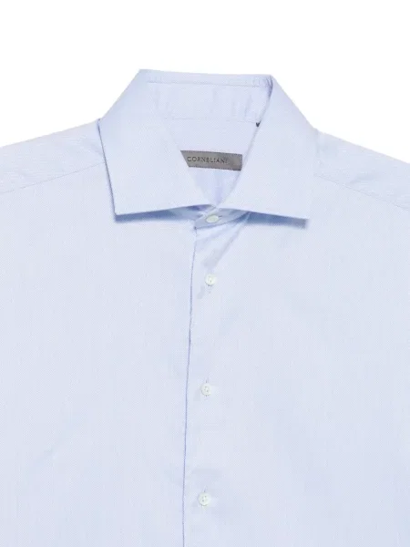 Gulerat cămașă Corneliani albastru