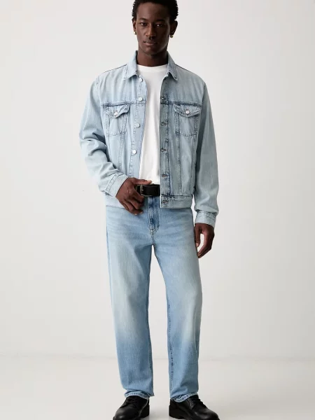 Tommy Jeans tričko pánske béžová
