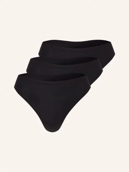 Chantelle Figi Softstretch 3 Szt. schwarz czarne