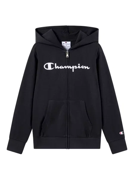 Bluza Champion Hooded Full Zip Sweatshirt Dzieci czarna