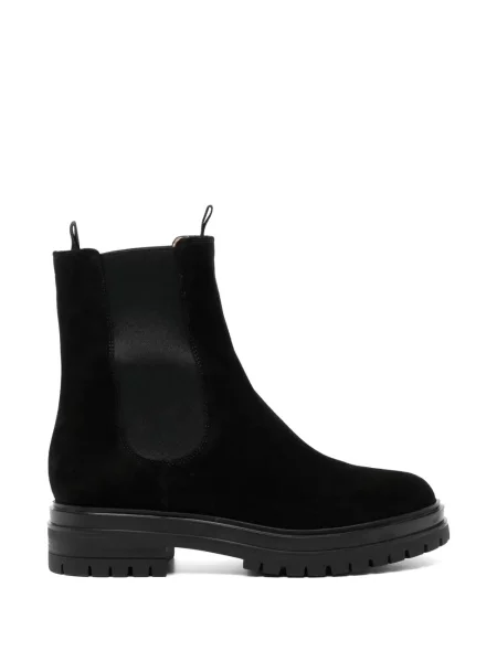 Botine chelsea Gianvito Rossi din piele negru