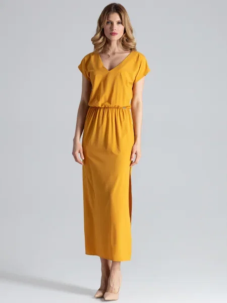 Sukienka Figl brązowa