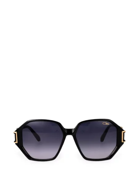 Ochelari de soare Cazal cu imprimeu geometric cu autograf negru