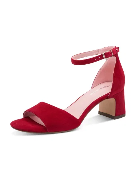 Tamaris Sandale cu baretă roșu