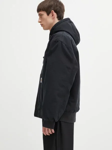 Jachetă Carhartt WIP OG Active Jacket UNISEX Black Stone Canvas S negru