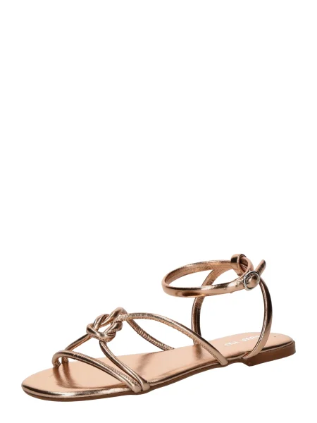 ABOUT YOU Sandali s paščki Maxima' zlata