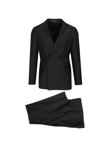 Costum Tagliatore cu două rânduri de nasturi albastru