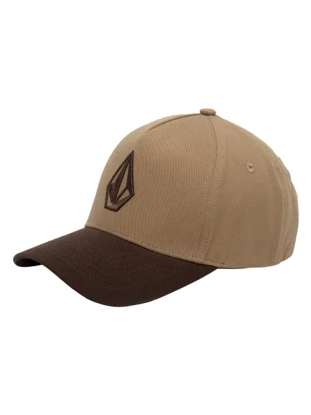 Volcom Șapcă Embossed Stone deschis / închis maro