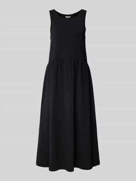 Sukienka midi z prążkowanym okrągłym dekoltem model ‘Pandinna’ B.young