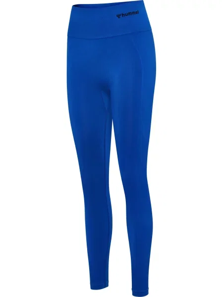 Legginsy z wysokim stanem Hummel TIF niebieskie
