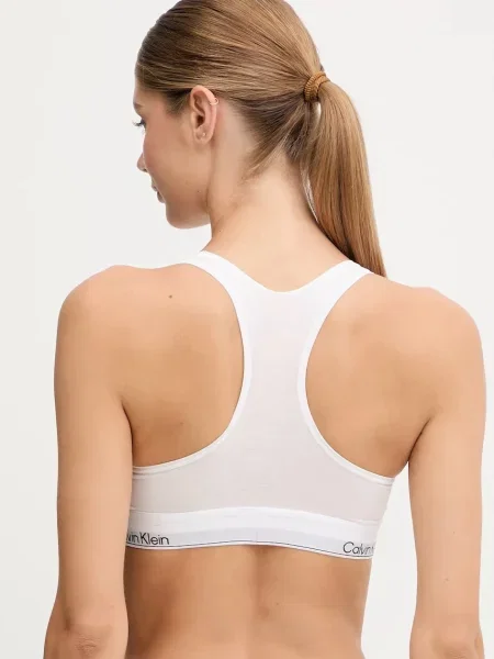 Calvin Klein Underwear podprsenka s bavlnou bílá