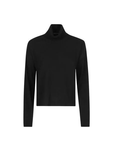 Sweter z golfem Woolrich czarny