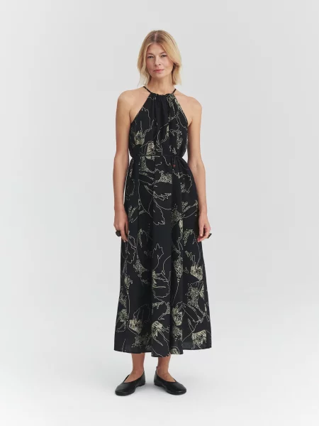 TATUUM Šaty Eriss čierna biela