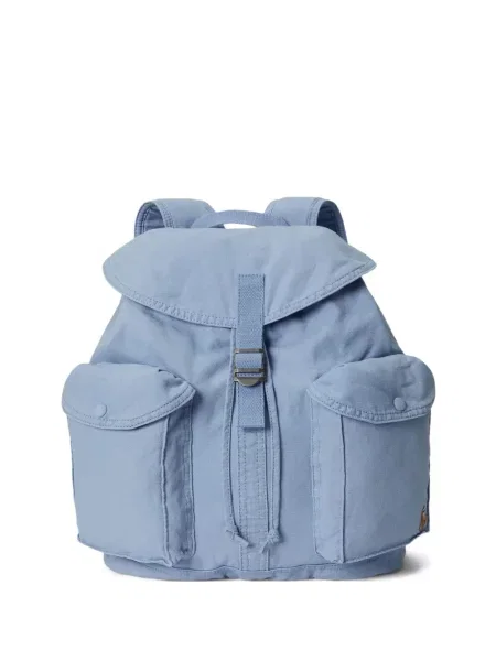 Ριγέ δερμάτινος κάλτσες Polo Ralph Lauren με κορδόνι μαύρο