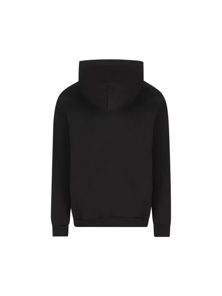 Hanorac cu glugă Balenciaga cu imagine negru