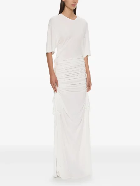 Rochie maxi Christopher Esber de costum alb