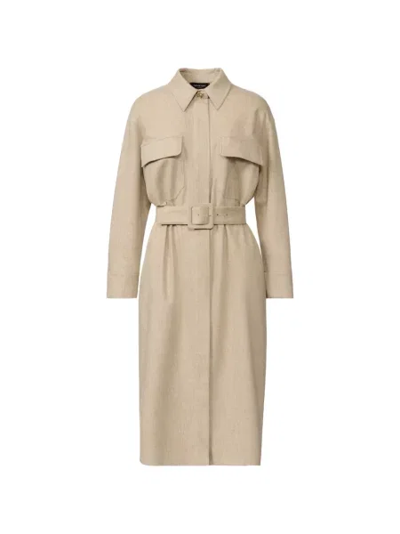 Cu centură rochie midi Fabiana Filippi tricotate