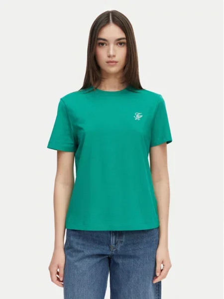 TOMMY HILFIGER Tričko limetková / bílá zelené