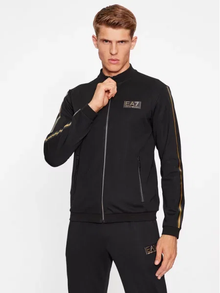 Emporio Armani Mikina černá bílá