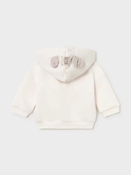 Mayoral Newborn кофта з капюшоном для немовлят з бавовною