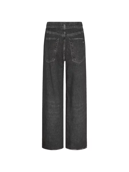 Blugi cu picior larg Rag & Bone negru