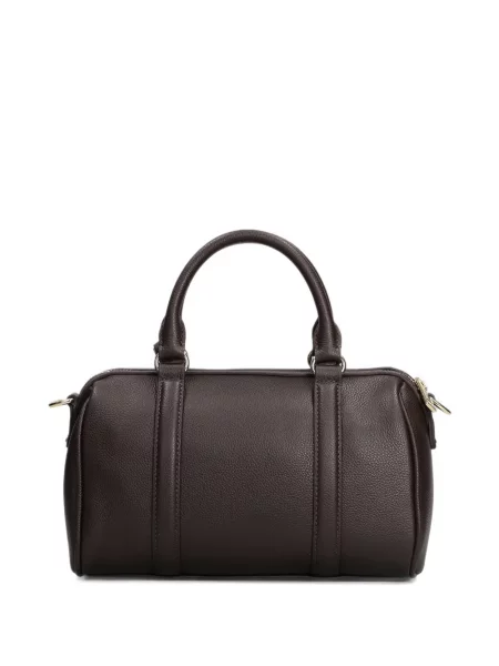 Geantă shopper Lancaster din piele maro
