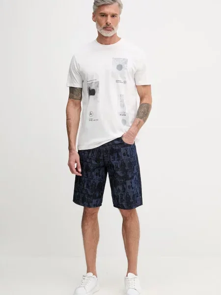 Armani Exchange tričko bílé