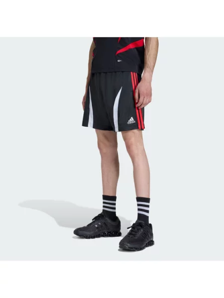 Adidas Спортни шорти adicolor Teamgeist черен