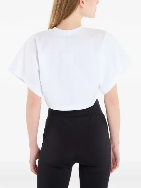 Decupat tricou Under Armour alb