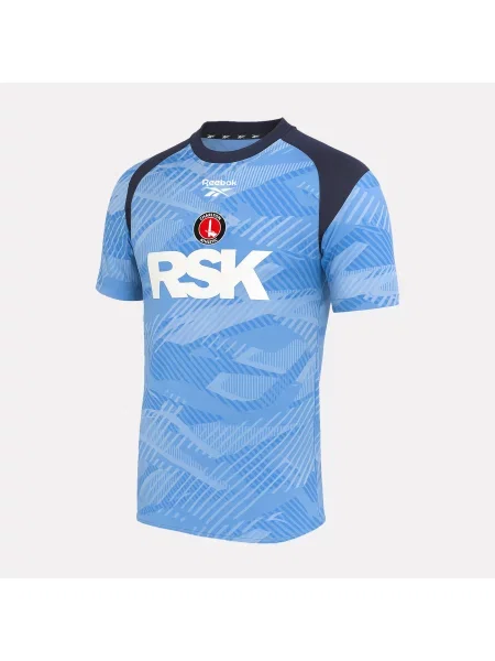Reebok Trzecia koszulka bramkarska Charlton Athletic dla mężczyzn male Blue Size: S niebieska