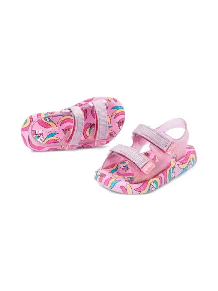 Dětské sandály Mini Melissa růžové